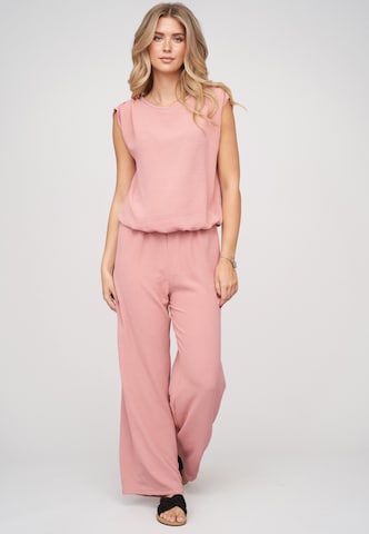 Cloud5ive Pantsuit in Pink: front