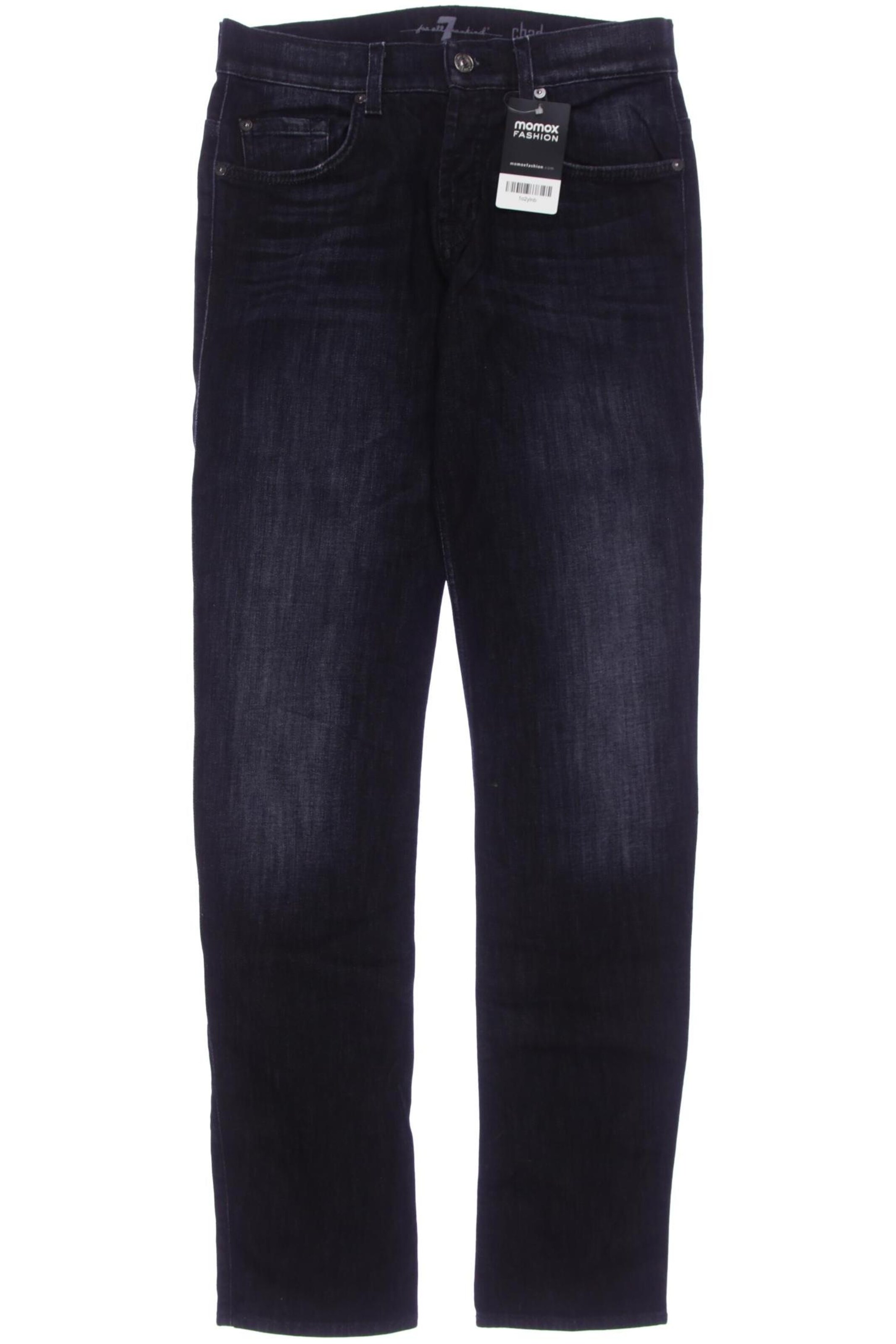 7 for all mankind Jeans in 29 in Black: front