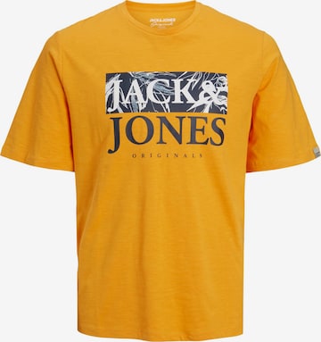 JACK & JONES T-shirt 'CRAYON' i orange: framsida