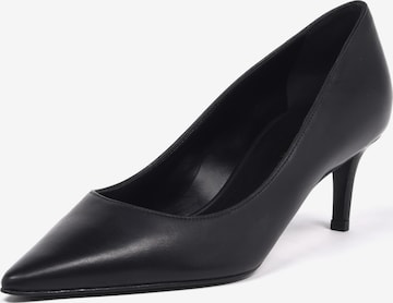 BALDININI High front pumps in Black: front