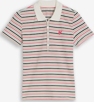 T-shirt TOM TAILOR en blanc : devant