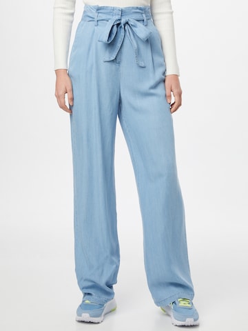 Loosefit Pantalon à pince VERO MODA en bleu : devant