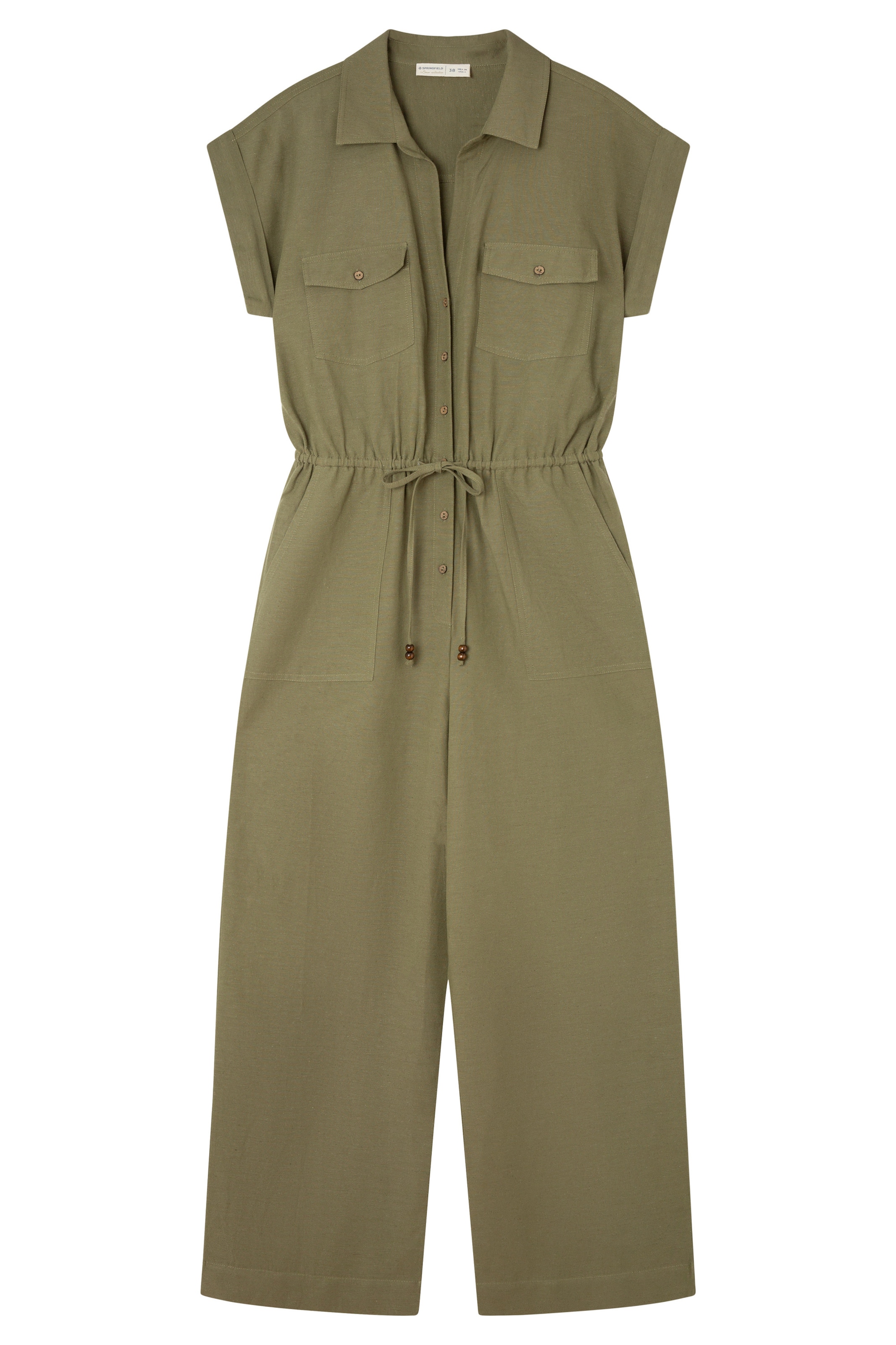 Springfield Jumpsuit i grøn: forside