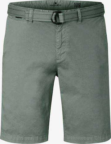 REDPOINT Chino Pants in Green: front
