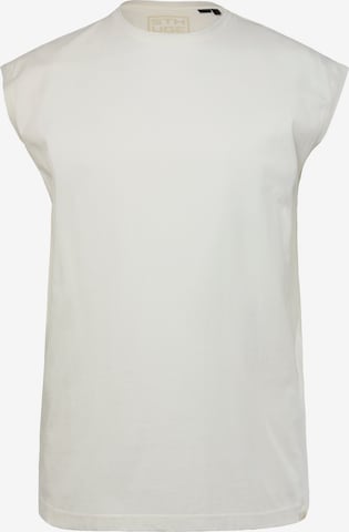 STHUGE Shirt in Wit: voorkant