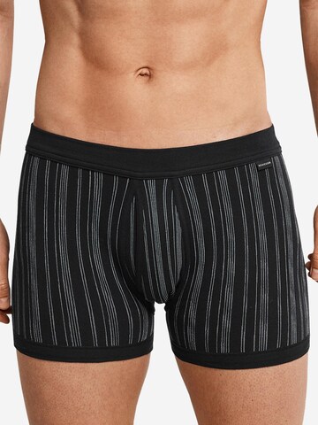 SCHIESSER Boxershorts 'Original Classics Feinripp' in Zwart