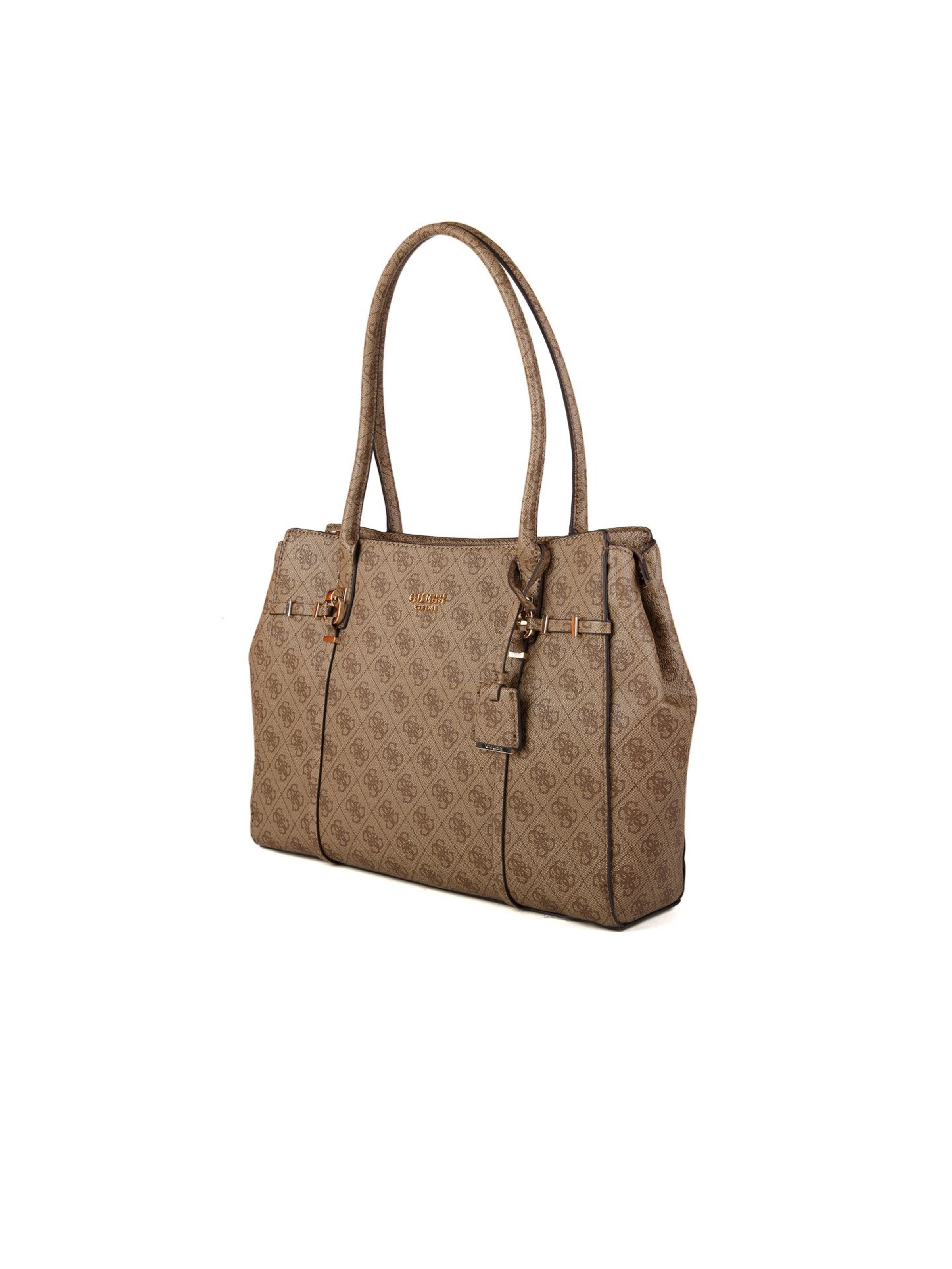 Sac bandoulière 'Leona' GUESS en marron
