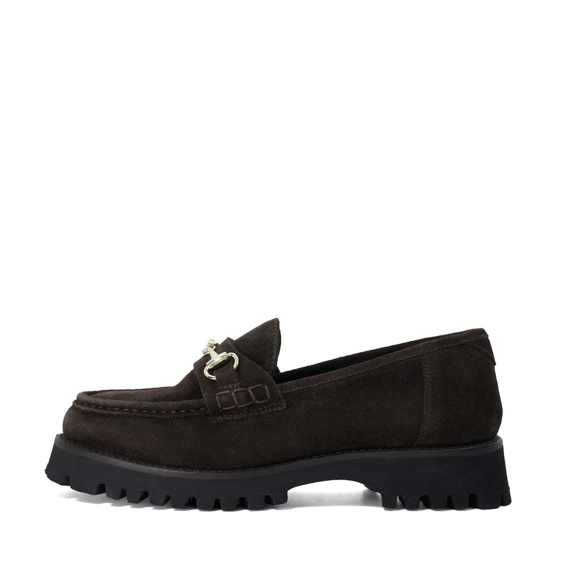 Dune LONDON Slipper 'Grissini' in Braun