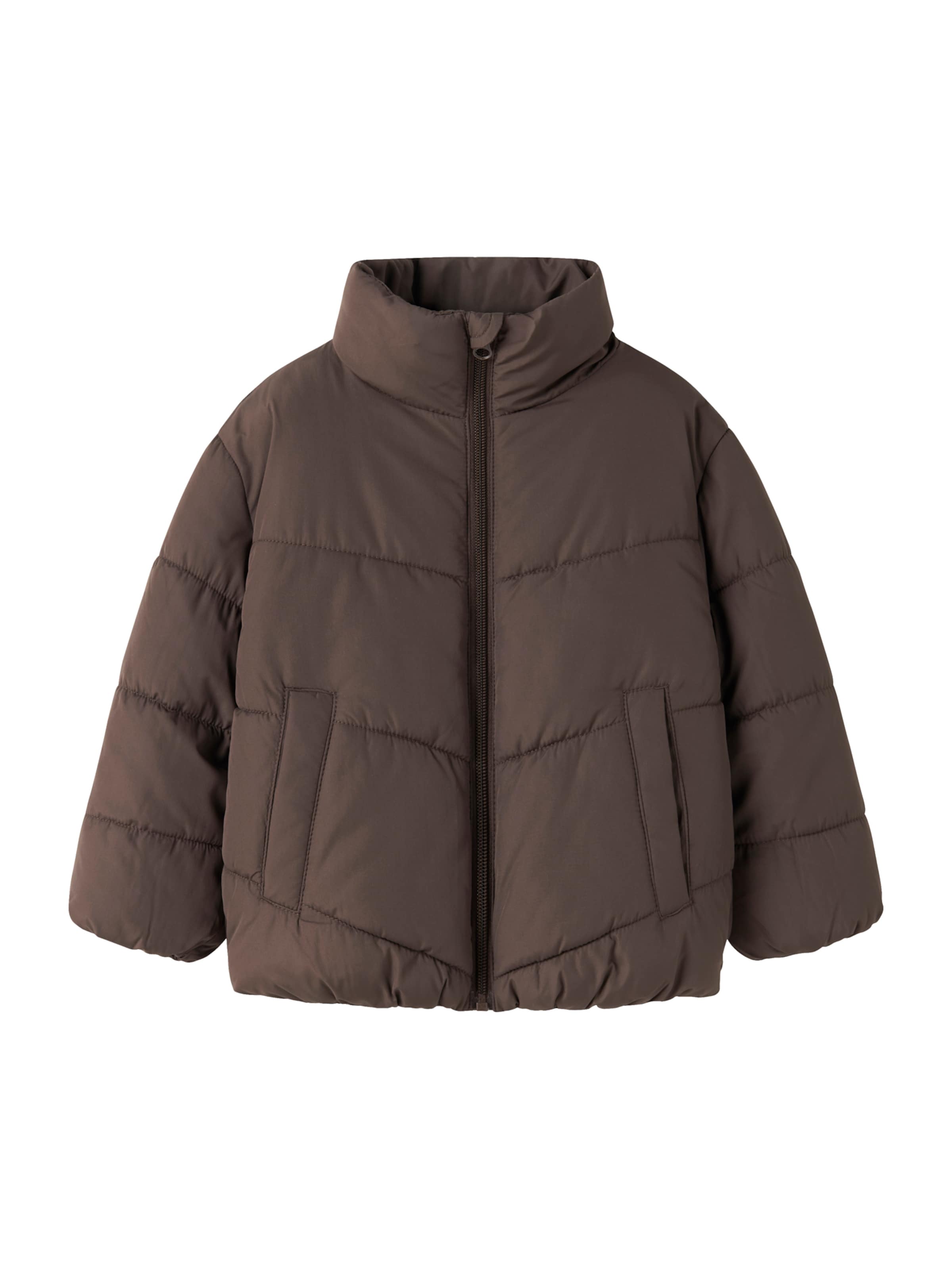 NAME IT - Casaco de inverno 'NMFFORTY' em castanho: frente