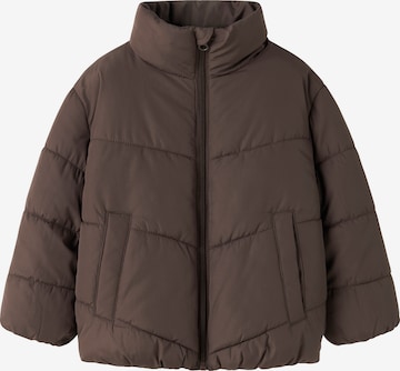 NAME IT - Casaco de inverno 'NMFFORTY' em castanho: frente