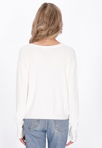 usha BLUE LABEL Pullover in Weiß