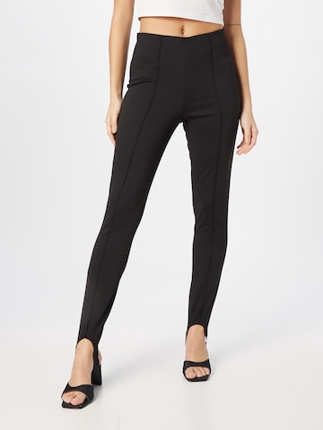 Skinny Leggings 'JULES' de la VERO MODA pe negru: față