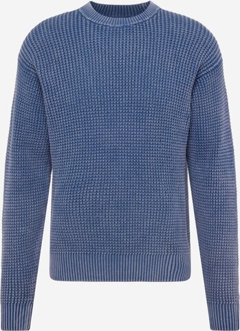 Pull-over Abercrombie & Fitch en bleu : devant