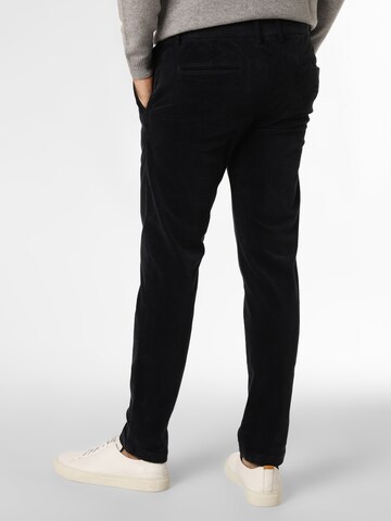Finshley & Harding Slimfit Chino 'Tyler' in Blauw