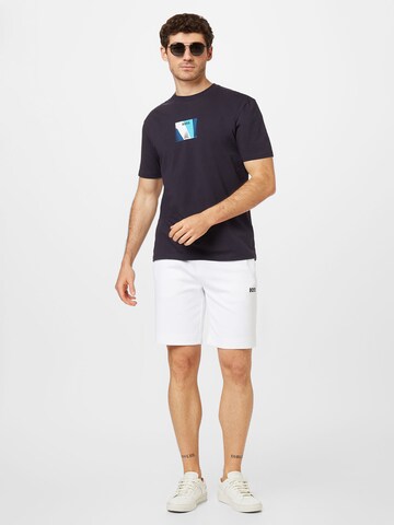 BOSS Regular Shorts 'Headlo 1' in Weiß
