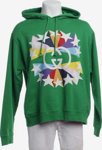 Gucci Sweatshirt & Zip-Up Hoodie in M in Green: front