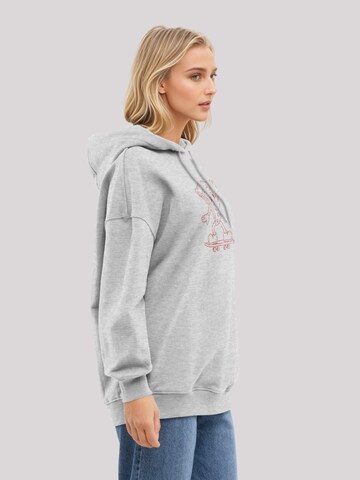 Sweat-shirt 'Friday Pizza Club' F4NT4STIC en gris