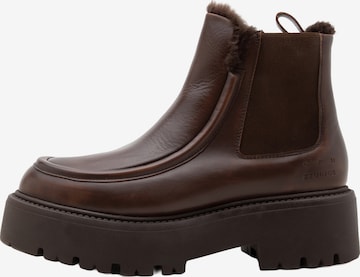 Copenhagen Studios Chelsea Boots '725' in Brown: front