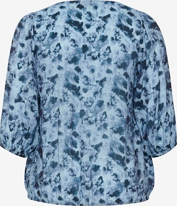 KAFFE CURVE - Blusa 'Susan' em azul