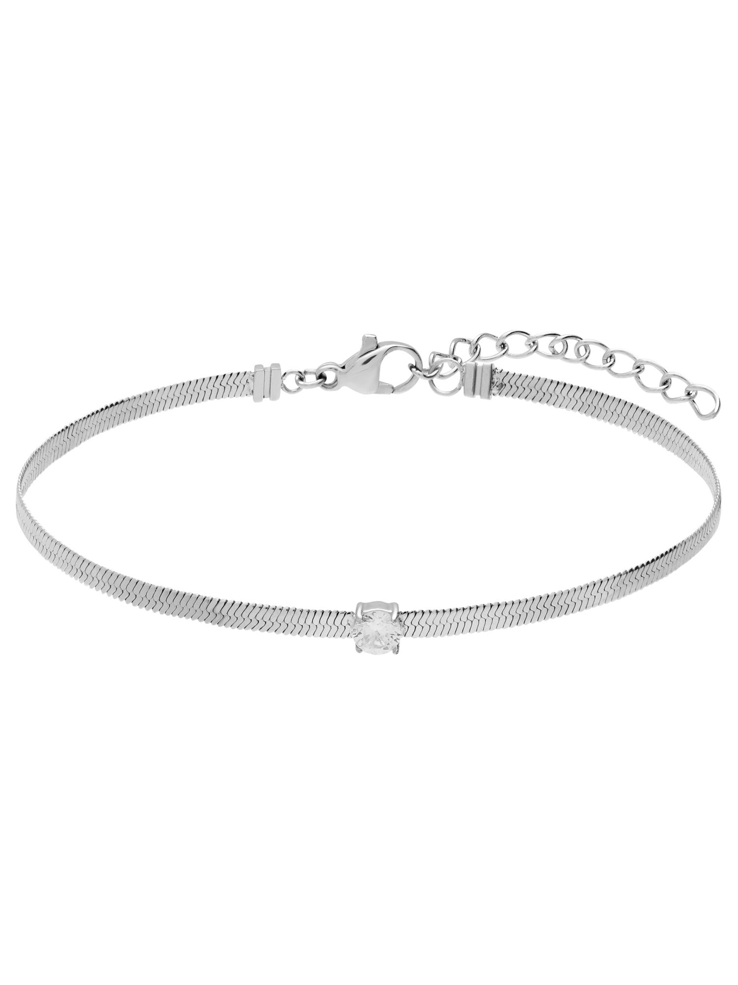 Lucardi Bracelet in Silver: front