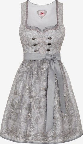 SPIETH & WENSKY Dirndl 'Amike' in Grey: front