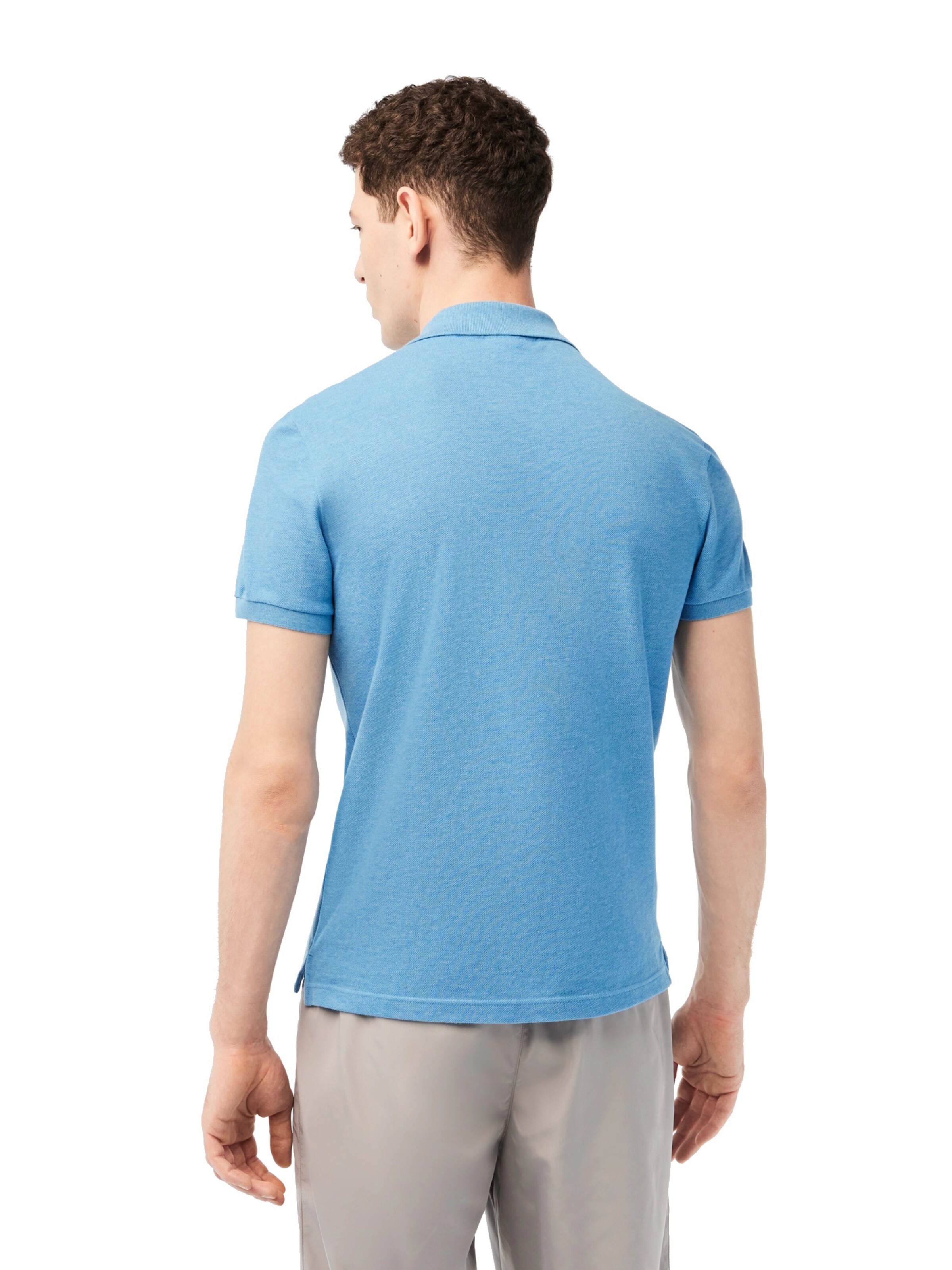 LACOSTE Slim Fit Poloshirt in Blau
