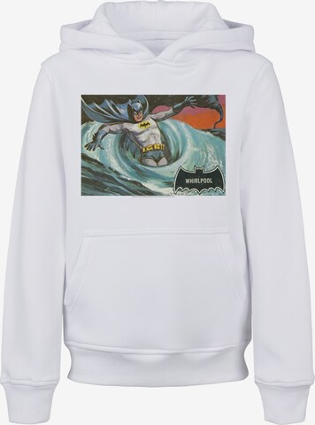 F4NT4STIC Sweatshirt 'DC Comis Superhelden Batman TV Serie Whirlpool' in White: front