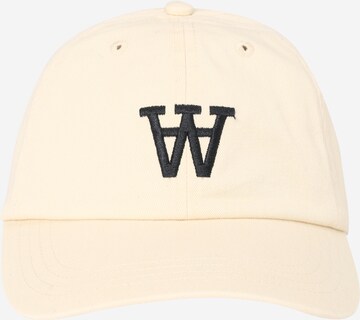 Cappello da baseball 'Eli' di WOOD WOOD in bianco