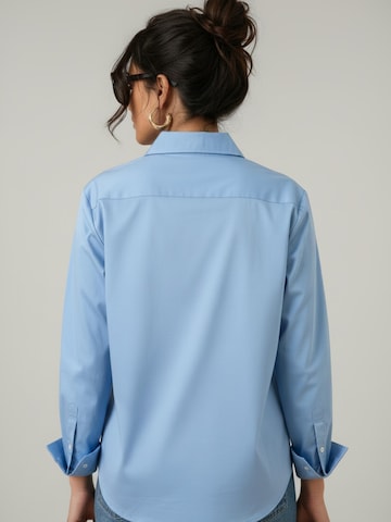 Chemisier 'Paula' WEARABLE STORIES en bleu
