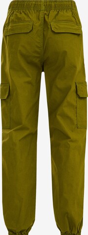 WE Fashion Regular Trousers in Green