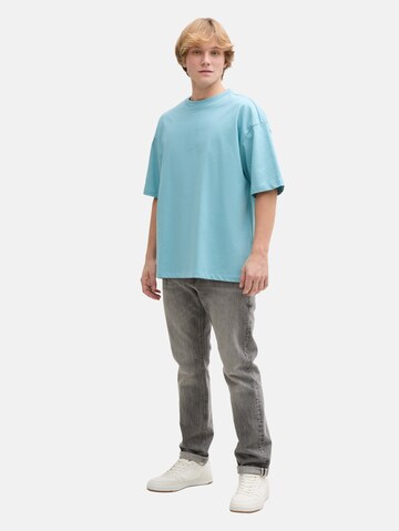 TOM TAILOR DENIM Shirt in Blauw