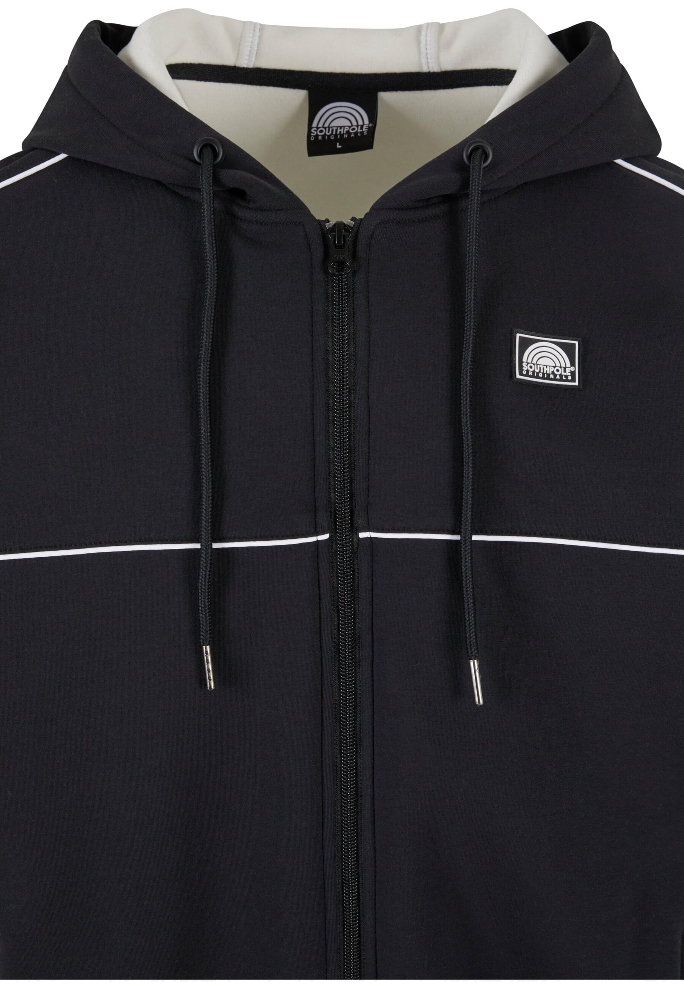 SOUTHPOLE Sweatvest in Zwart