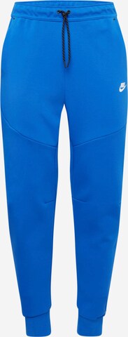 Nike Sportswear Pants in Blue: front