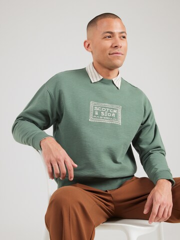SCOTCH & SODA - Sweatshirt em verde: frente