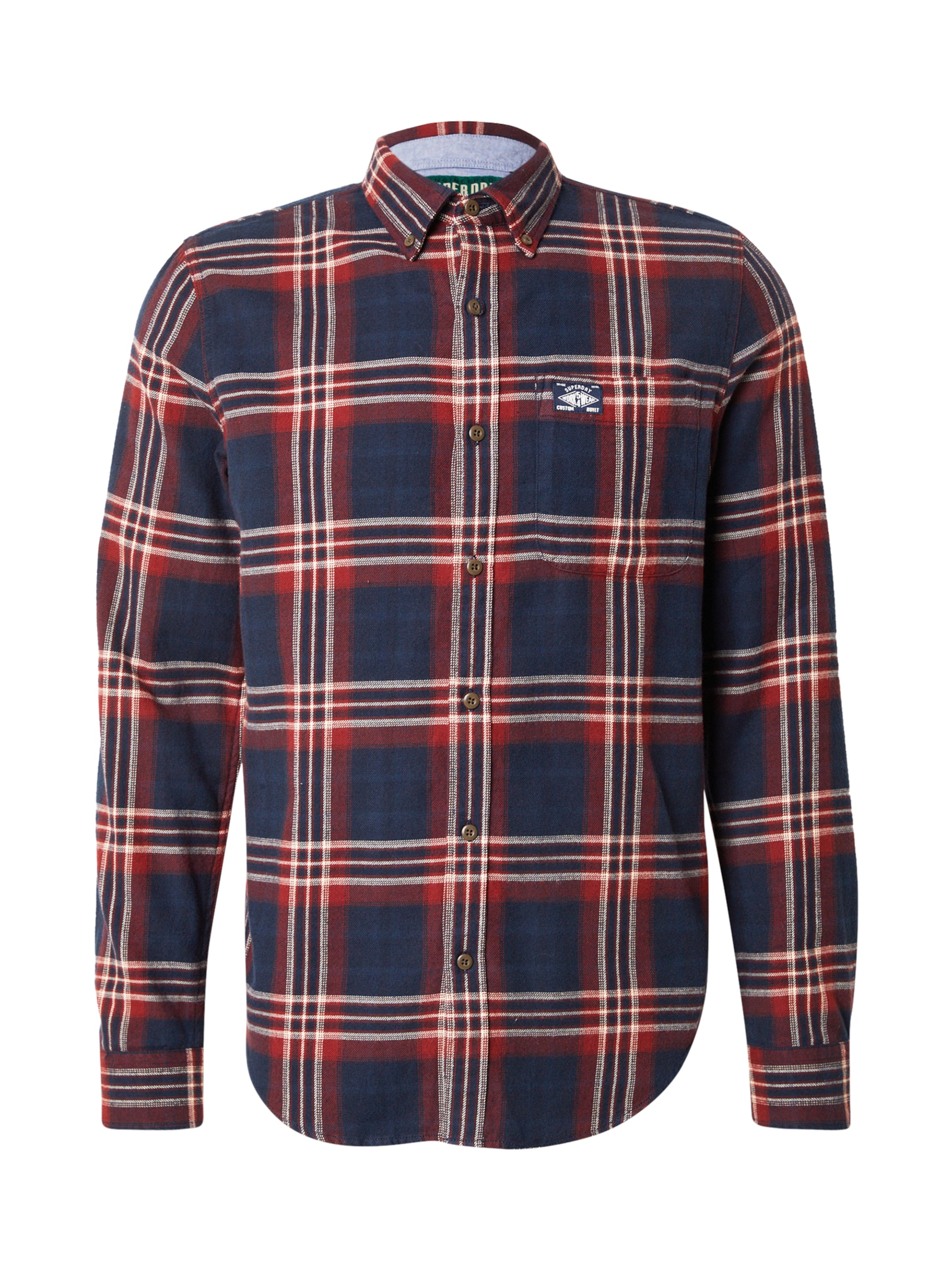 Superdry Comfort fit Ing - kék: elől