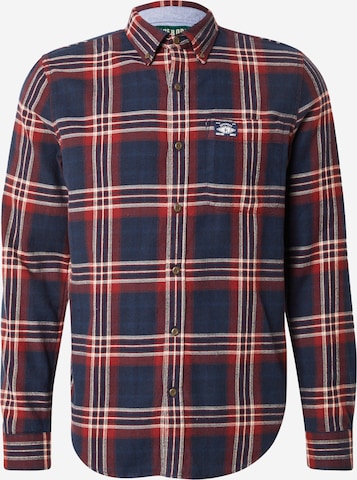 Chemise Superdry en bleu : devant