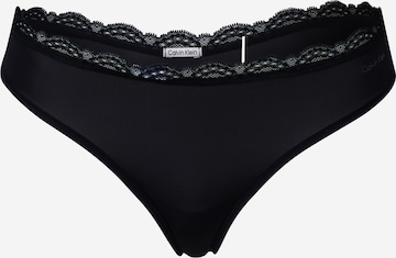 Calvin Klein Underwear Стринги в Черный: спереди