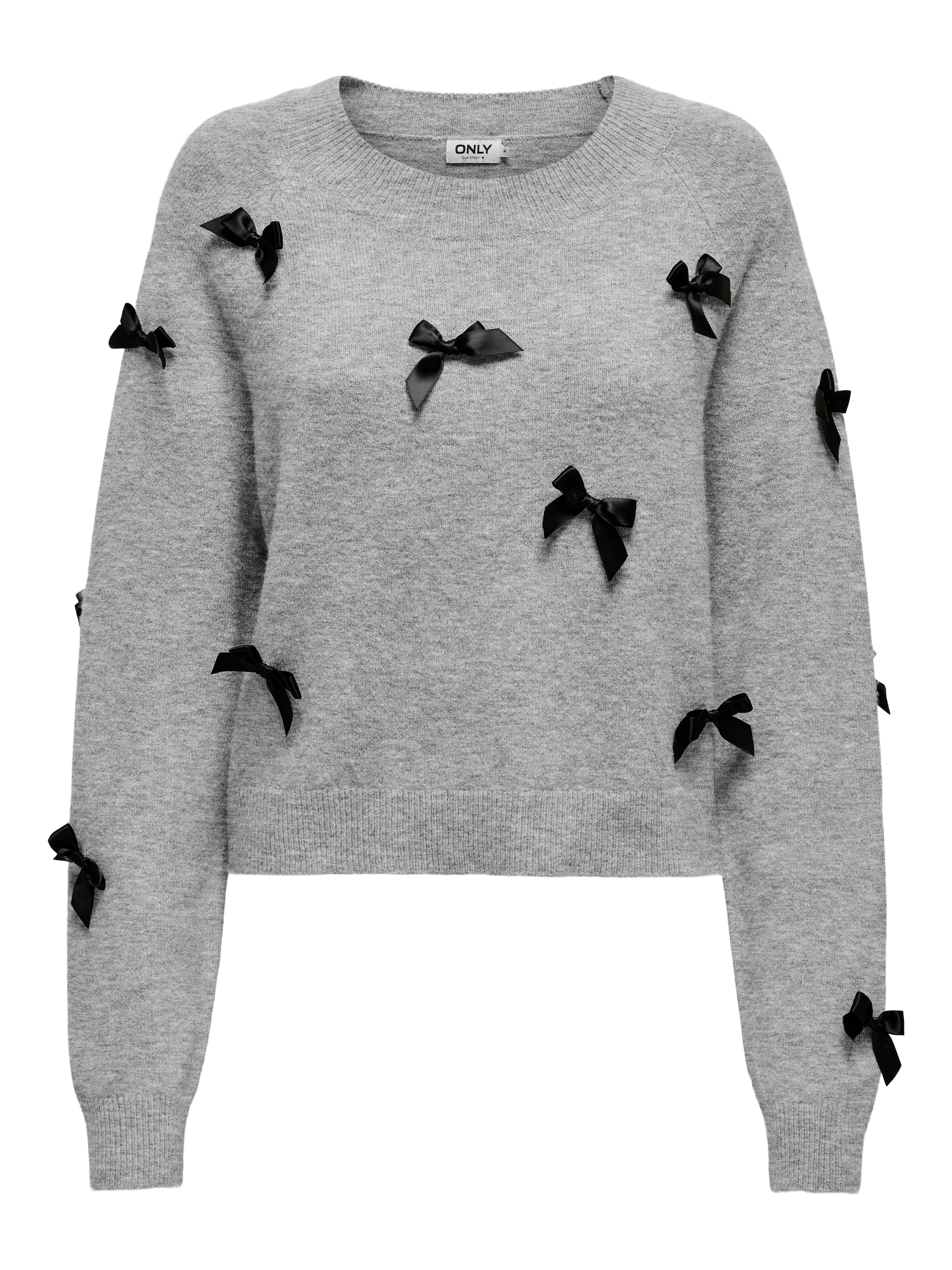 ONLY Pullover in Grau: Vorderseite