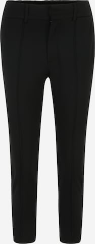 Only Petite Slim fit Pants in Black: front