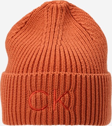 oranžs Calvin Klein Cepure