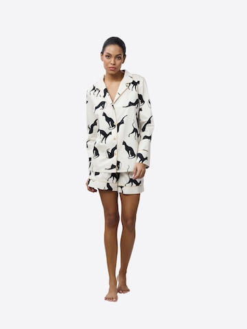 ARUELLE Pyjama in Weiß