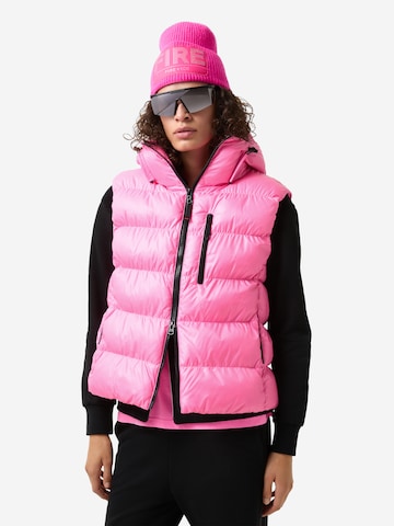 Bogner Fire + Ice Vest 'Naima' in Pink: front