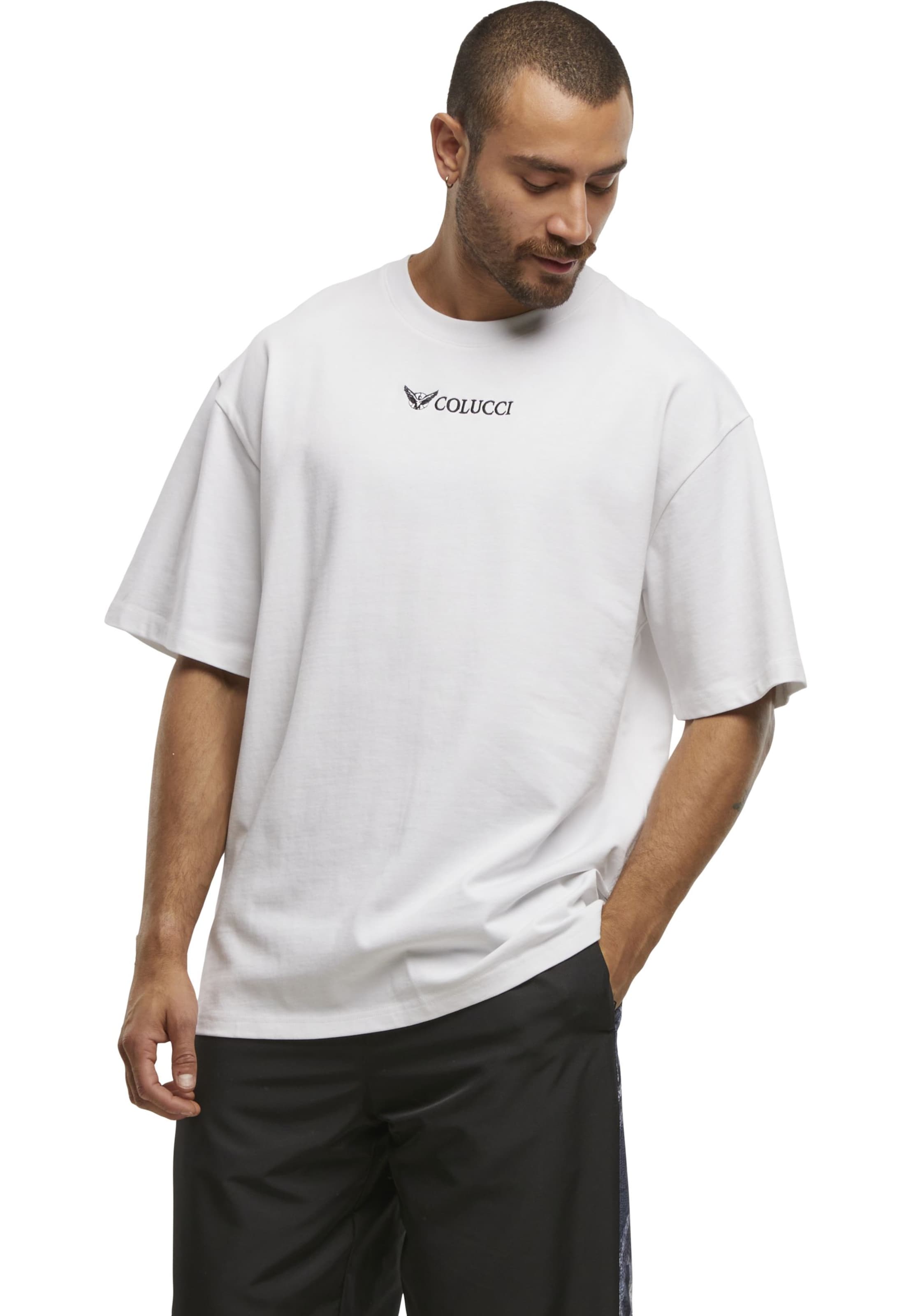 Colucci Shirt 'Ikarus' in Wit