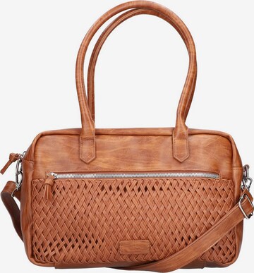 Rieker Crossbody Bag in Brown: front