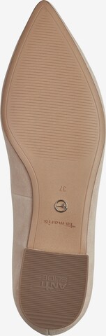 TAMARIS Ballet Flats in Beige