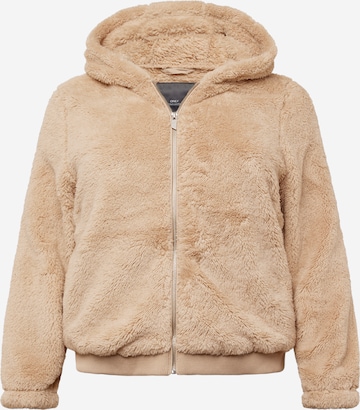 ONLY Carmakoma Jacke 'NEW ANNA' in Beige: predná strana