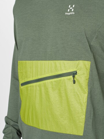 Haglöfs Athletic Sweatshirt 'Mirre' in Green