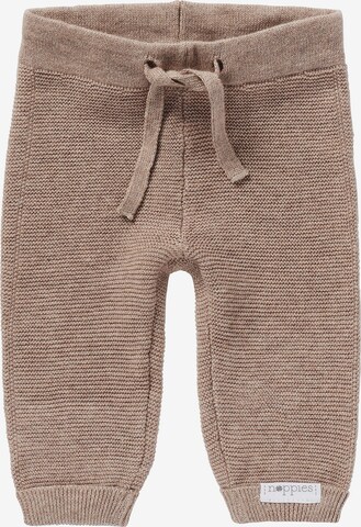 Effilé Pantalon 'Grover' Noppies en beige : devant