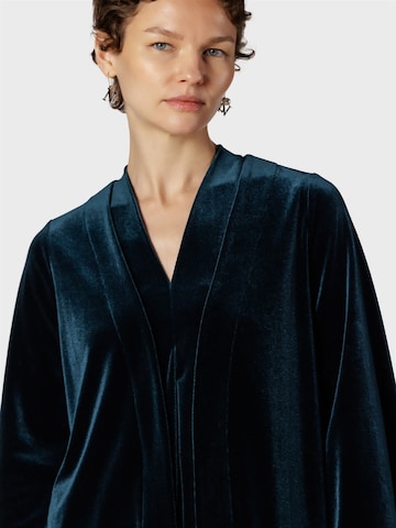 NAULOVER Knit cardigan in Blue: front