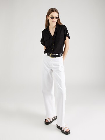 VERO MODA Bluse 'Bumpy' in Schwarz